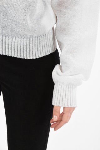 Lurex V Neck Sweater