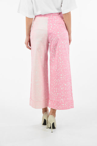Cropped Wide Leg Jeans