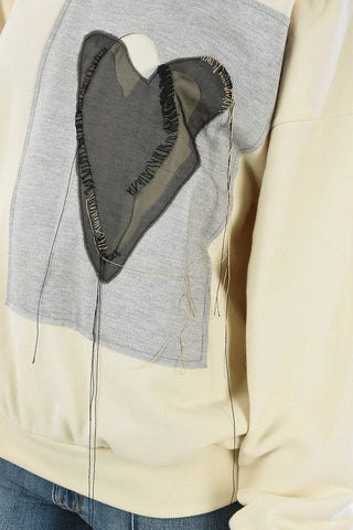MM1 Embroidery Crew-Neck Sweatshirt
