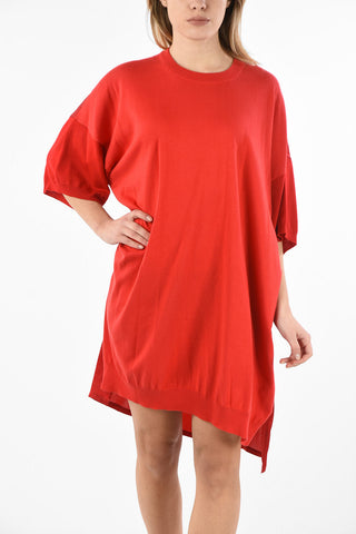 MM6 Side Split knit Tunic Dress