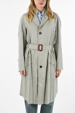 MM0 Pleats Waterproof Trench