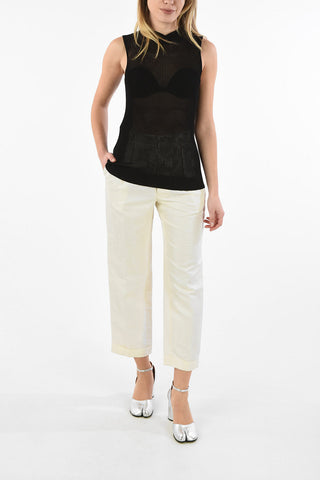 MM4 Sheer Ribbed Top