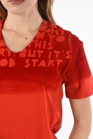 FRONT AND BACK PRINTED CHARITY T-SHIRT