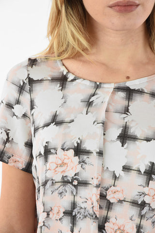 MM6 Floral-Print Top