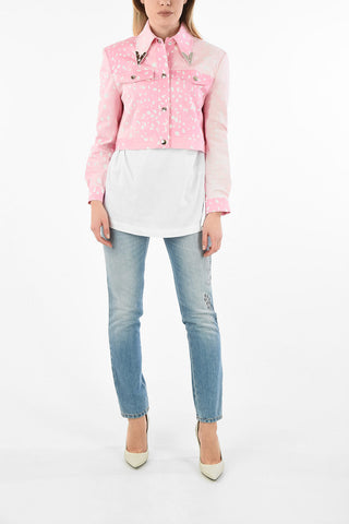 Strech Denim FERRARA  Jacket with Snap Buttons