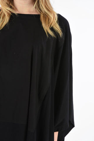 MM6 Asymmetrical Maxi Tunic Dress