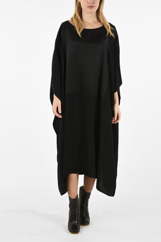 MM6 Oversize maxi Asymmetrical Tunic Dress