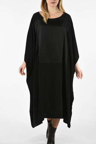 MM6 Oversize maxi Asymmetrical Tunic Dress