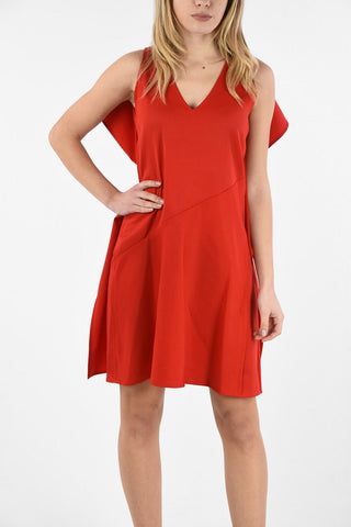 MM6 Asymmetrical a-line dress