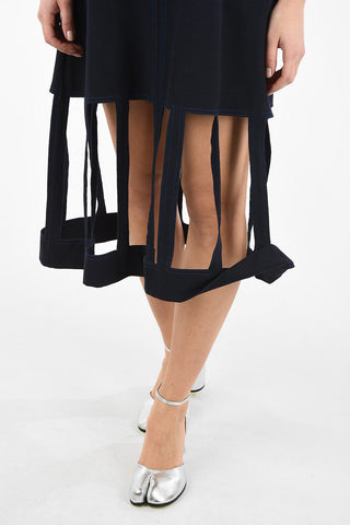 MM1 Cut Out Tunic Dress with Zip Back Closure
