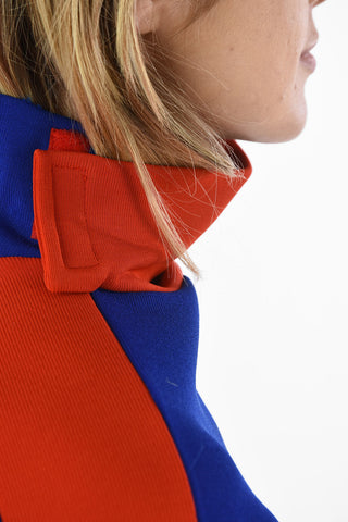 MM1 Turtleneck Asymmetrical Sweatshirt