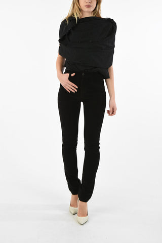 Corduroy EDIE 70'S SLIM High Waist Pants