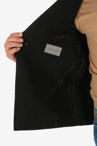 double breasted Chesterfield coat