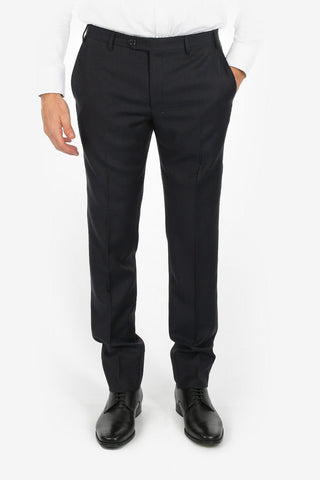peak lapel belt loops houndstooth drop 7R CERIM.ACADEMY tuxedo