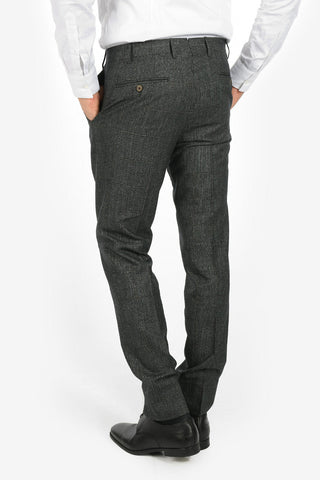 plaid ACADEMY 3-button suit