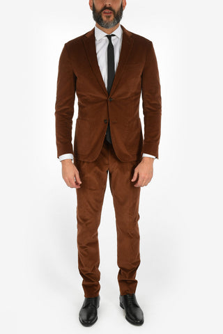 corduroy GATE drop 7R 2-button suit