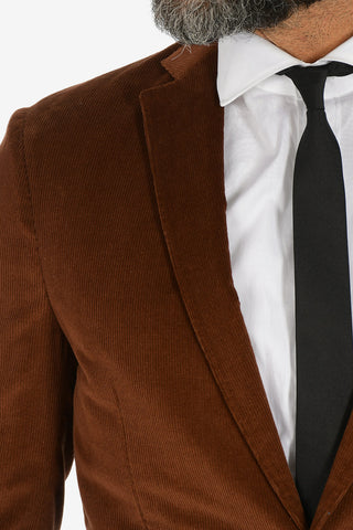 corduroy GATE drop 7R 2-button suit