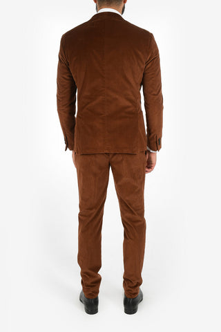 corduroy GATE drop 7R 2-button suit