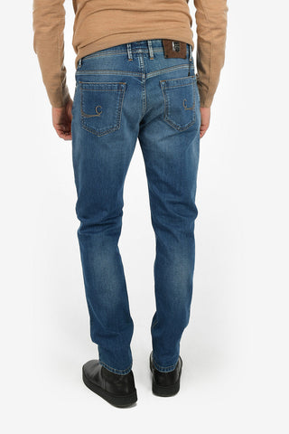 ID 18cm stone washed jeans
