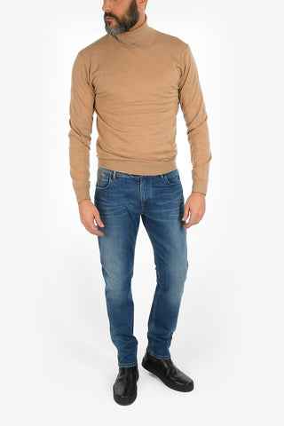 ID 18cm stone washed jeans