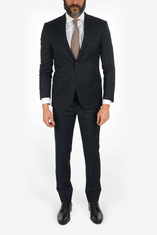ACADEMY virgin wool 2-button suit