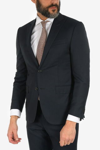 ACADEMY virgin wool 2-button suit