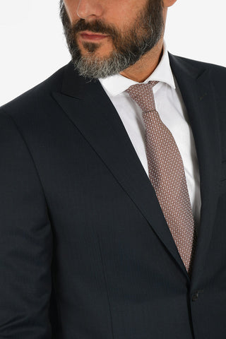 ACADEMY virgin wool 2-button suit