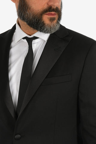 CC COLLECTION drop 8R side vents peak lapel tuxedo RESET jacket