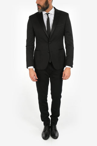 CC COLLECTION drop 8R side vents peak lapel tuxedo RESET jacket