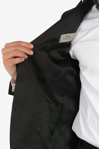 CC COLLECTION drop 8R side vents peak lapel tuxedo RESET jacket