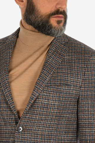 check drop 7R side vents patch pocket 2-button GATE blazer