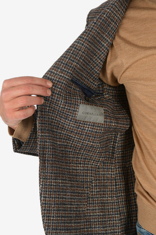 check drop 7R side vents patch pocket 2-button GATE blazer