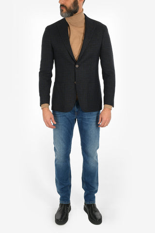 CC COLLECTION drop 7R notch lapel patch pocket REFINED blazer