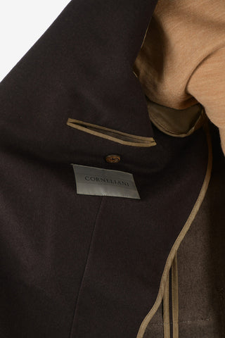 silk and cashmere drop 7R peak lapel double-breasted ACADEMY SOFT blazer
