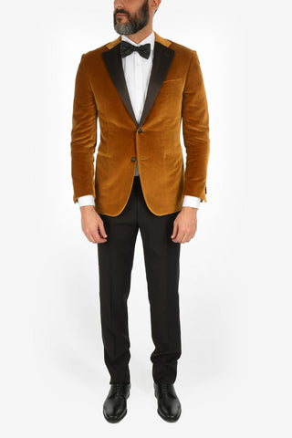 side vents notch lapel velvet drop 7R CERIM ACADEMY tuxedo