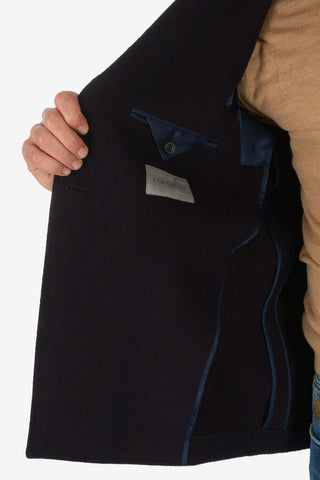 virgin wool double breasted peacot