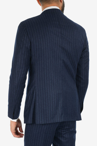 side vents notch lapel chalk stripe drop 7R 2-button SARTORIA suit