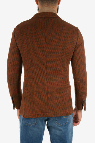 CC COLLECTION drop 8R side vents 2-Button  WOOLY 6 Blazer