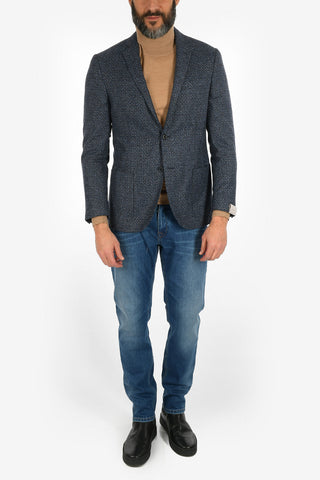 drop 7R side vents notch lapel 2-button ACADEMY SOFT blazer