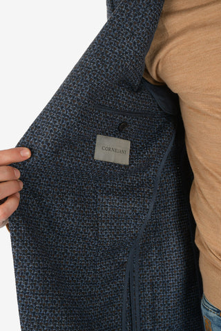 drop 7R side vents notch lapel 2-button ACADEMY SOFT blazer