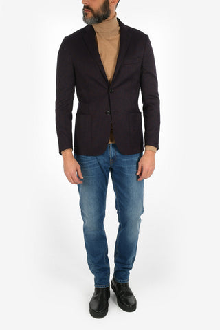 drop 7R notch lapel patch pocket 2-button GATE blazer