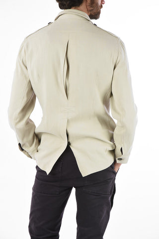Multi-Pocket Jacket with Button Closure