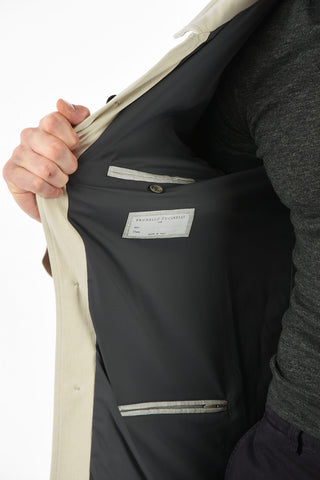 Multi-Pocket Jacket with Button Closure