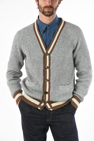 Cardigan Intrecciato 2 Tasche