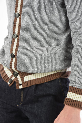 Cardigan Intrecciato 2 Tasche