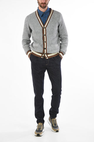 Cardigan Intrecciato 2 Tasche