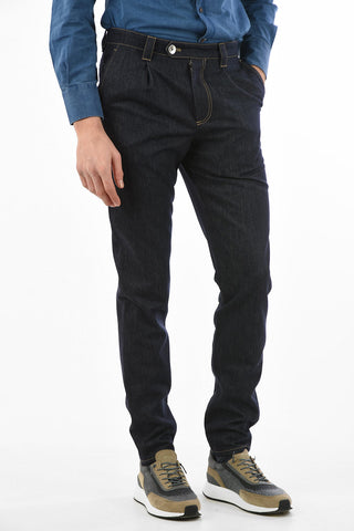 Single Pleat LEISURE FIT Jeans 15cm