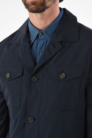Multipocket Cotton Jacket with Adjustable Sleeves