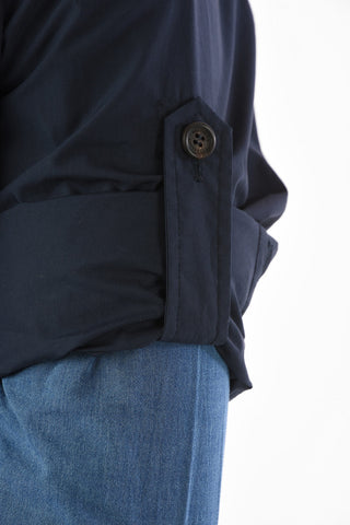Multipocket Cotton Jacket with Adjustable Sleeves