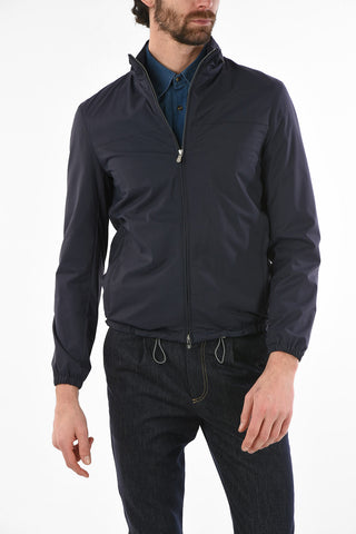 Removable Hooded Jacket with Drawstring Bottom